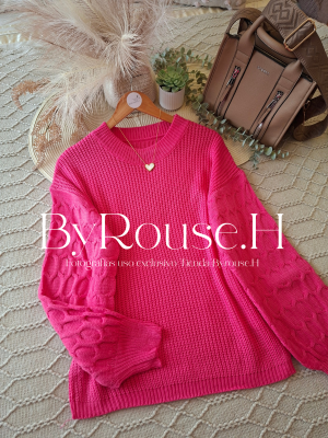 Sweaters Bubblegum Mangas Panal
