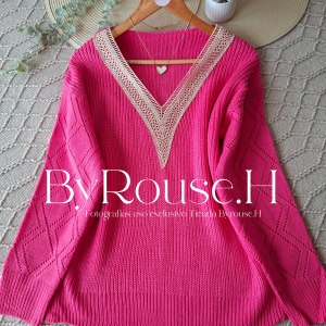 Alternative view of Sweaters Cuello Macramé