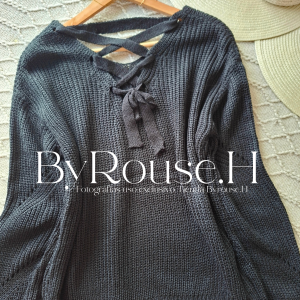 Alternative view of Sweaters Lazos espalda